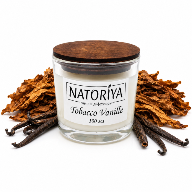 Ароматическая свеча 100 мл Tobacco Vanille