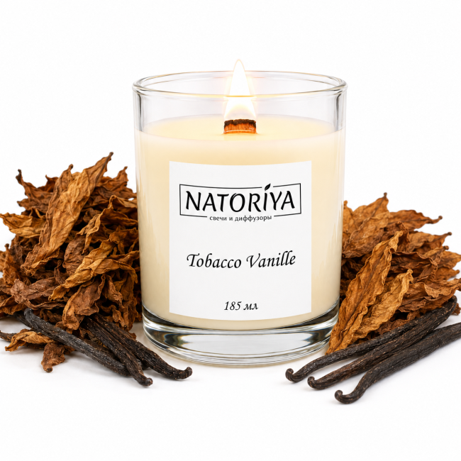 Ароматическая свеча 185 мл Tobacco Vanille Ароматическая свеча 185 мл Tobacco Vanille